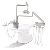 Reliance Over the Patient Automatic Dental Unit with PMU w/Cuspidor, Gray