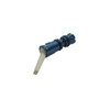 Toggle Valve Replacement Cartridge, On/Off, 3-Way, Normally Closed, Blue w/ Gray Toggle