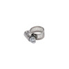 Hose Clamp, Stainless Steel, 3/4"- 1-3/4"; Pkg of 10
