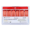Dentsply Sirona, Tapered Hand Rolled Gutta Percha Points Size 25 120/Box, 670957