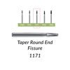 Carbide Burs. RA-1171 Taper Round End Fissure. Pack of 100/Bag