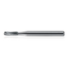 Kerr, Kerr Carbide Burs FG, Straight Round End X-Cut Fissure, 100/Pack,