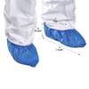 Critical Cover CPE All-Film Shoe Covers, Heated Sealed Seams, Blue, X-Large, 1000/cs (24 cs/plt)