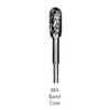 Buffalo Dental, Barrel (88A) Dual Cut Regular HP Carbide Bur, 18000