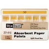 Absorbent Paper Points - ISO Sizes, 200/Pkg