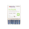 K-Type Files, 21mm, #30, 6/Pkg