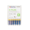 K-Type Files, 25mm, #60, 6/Pkg