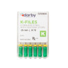 K-Type Files, 25mm, #70, 6/Pkg