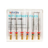 NiTi Rotary Files, .06, 31 mm, 6/Pkg., #17-40