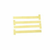 T-Style Bands, Brass, Large, 100/Pkg, Straight