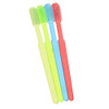 Disposable Toothbrush, Prepasted Fluoride Free, 39 Tufts, Assorted, 100/Box