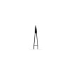 Robot Carbide Finishing Burs, FG, 3/Pack, 10 Blade, # 7901, 0.9 mm Diameter, 3.6 mm Length
