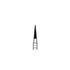 Robot Carbide CTF-FG Finishing Burs, FG, 3/Pack, 16 Blade, # 134F, 1.4 mm Diameter, 6.0 mm Length