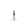 Robot Carbide CTF-FG Finishing Burs, FG, 3/Pack, 30 Blade, # 134UF, 1.4 mm Diameter, 6.0 mm Length