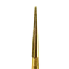 Microcopy, NeoBurr Sterile Carbide Bur Esthetic Finishing Friction Grip EF9, 25/Pack, NBEF9