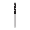 Microcopy, NeoDiamond Diamond Bur FG Coarse Spiral Round End Taper 8116.10C, 25/Pack, ND811610C