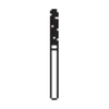 Microcopy, NeoDiamond Diamond Bur Friction Grip Coarse 8116.8C, 25/Pack, ND81168C