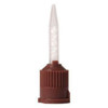 Mark3, T-Style Short HP Mixing Tips Brown Tapered End 1:1 For Temporary and Permanent Cement 30/Pack, 100-1426