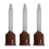 Mark3, HP Mixing Tips Brown Tapered End 1:1 for Temporary & Permanent Cement 25/Pack, 100-1427