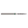 Mark3, Blue Streak Diamond Burs Flame 863.012 Medium Blue 5/Pack, 100-D-863-012M
