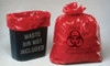 Palmero, Dis-Pose Infectious Waste Bags, 10 Gallon 24" x 24" (100 bags per boxwith ties), 1961A