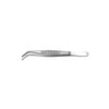 Miltex, Reed Dressing Forceps 5 1/2, Angled, Serrated Jaws, PM-6140