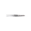 Miltex, Eye Dressing Forceps, 4-1/8, Half Curved, Serrated, V918-782