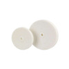 Keystone, White Knock Down Wheel, 3 x 3/8, 1900080