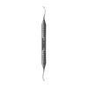 Langer Curette double end 1/2  6 Satin Steel Handle-1