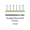 Carbide Burs. FG-1156 Straight Round End Fissure. 10 pcs.
