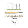 Carbide Burs. FG-7902 T&F 12-blades Needle. 10 pcs.