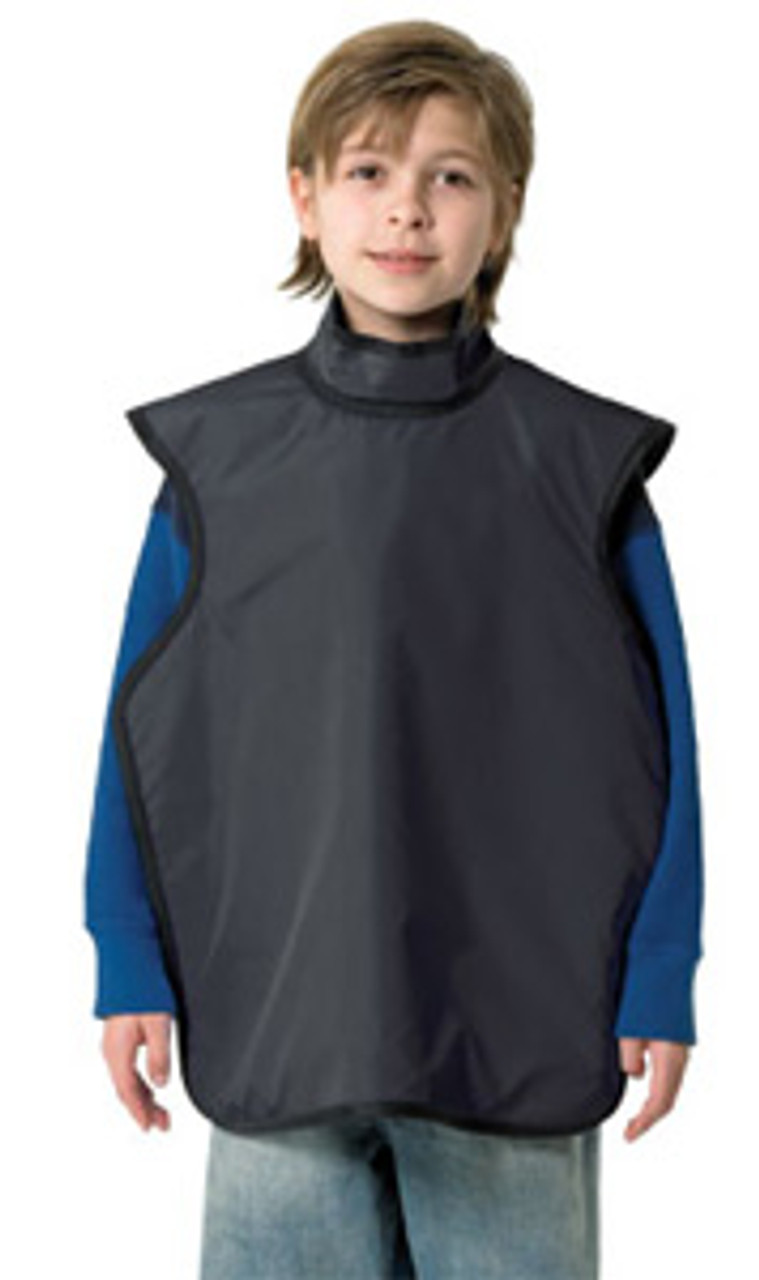 DUX Dental XRay Apron Lead Free, Microfiber Front, with Collar, Child