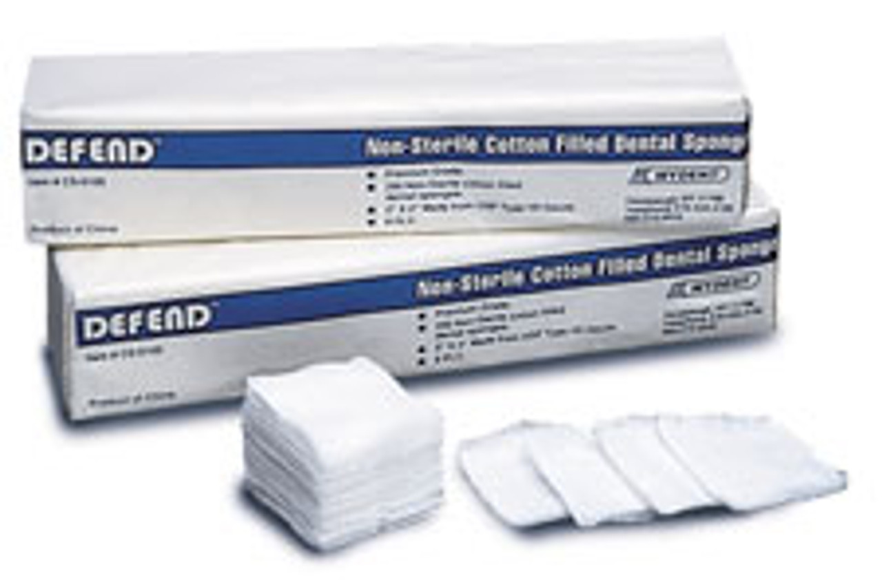 Richmond Dental Cotton-Filled Exodontia Sponges, Sterile and Non