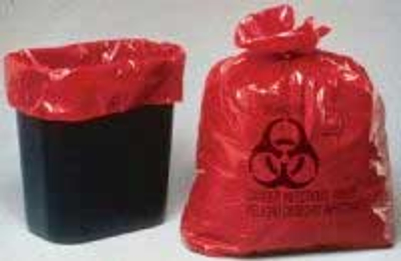 Biohazard Waste Bags & Bin