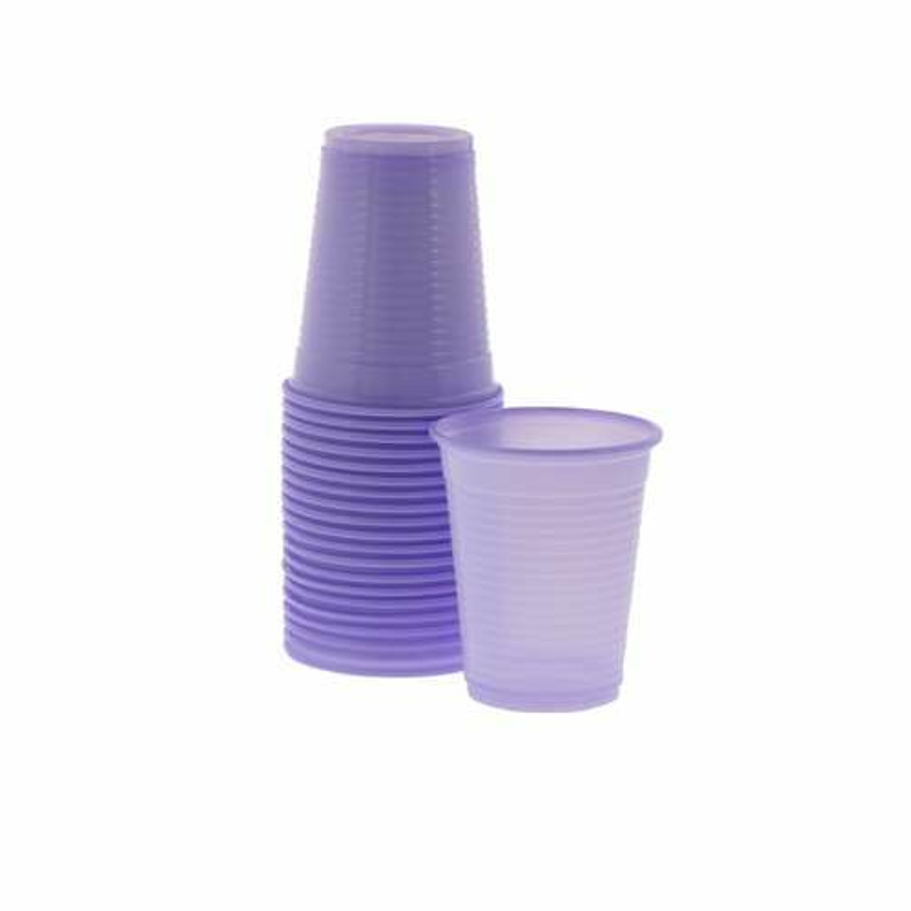 Monoart Plastic Cups Lilac, 200 ml, 100/Pkg. - Dental Wholesale Direct