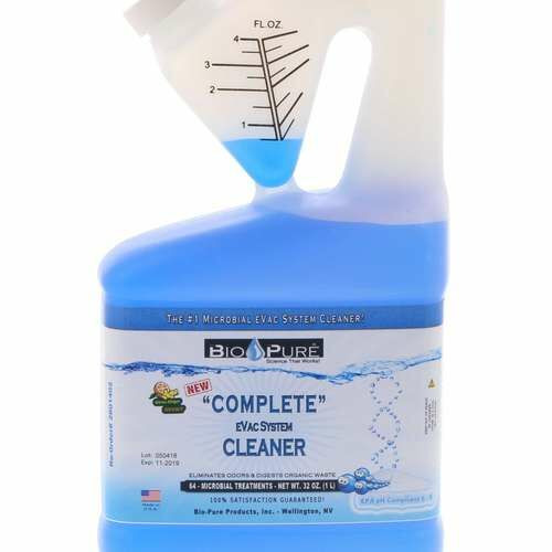 BioPure Evacuation System Cleaner, Liquid, 32 oz., 4 Ops/8 Weeks