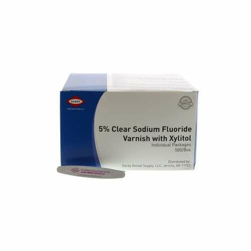 Clear Sodium Fluoride Varnish with Xylitol Melon, 500/Box Dental