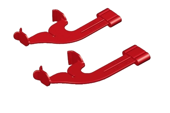 XCP-DS Sensor Holder Vertical Bitewing Red #1V Pack of 3