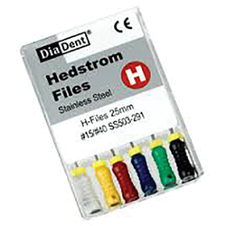 H-Files 31mm #45 6/Pk (Diadent)