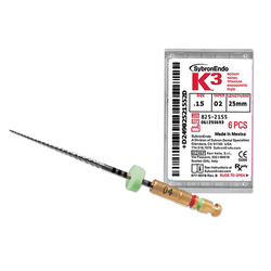 K3 Engine Files .04 30mm #60 6/Pk (SybronEndo)