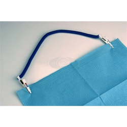 Super Assorted color 14' bib clips, autoclavable, plastic chain with nickel  - The Dental Market U.S.