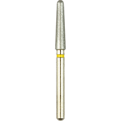 Robot Point Tapered Cylinder (Round End) Diamond FG 836V Super Fine 1/pk