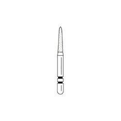Two Striper Diamond 252.Sa Gold-Plated Curettage Medium 5/Pk
