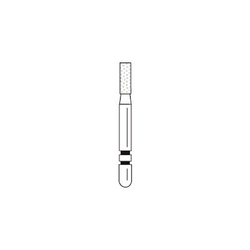 Two Striper Diamond 520.4 Cylinder Flat Coarse 5/Pk