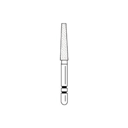 Two Striper Diamond 727.10 Taper Flat Coarse 5/Pk