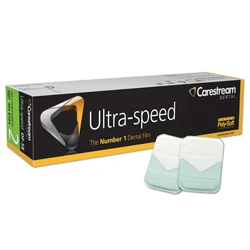 Ultra-speed DF-58 #2 Dental X-Ray Film in a 1-Film Super Poly-Soft Packets 150/Box