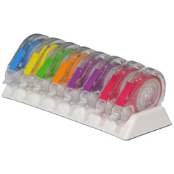 EZ ID Tape System Neon Assorted 8/Box