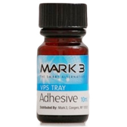 MARK3 VPS Tray Adhesive w/ Applicator - 10 ml. Helps VPS material to adhere