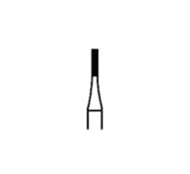 Alpen FG #557 SL (Surgical Length) Straight Crosscut Fissure Carbide Bur, Pack
