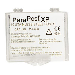 ParaPost XP P744-6 black .060' (1.5mm) stainless steel post, 10 post refill